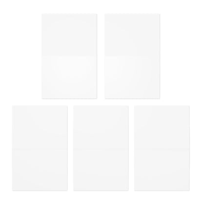 silent breath — Japanese Botanical Greeting Cards (Set of 5)